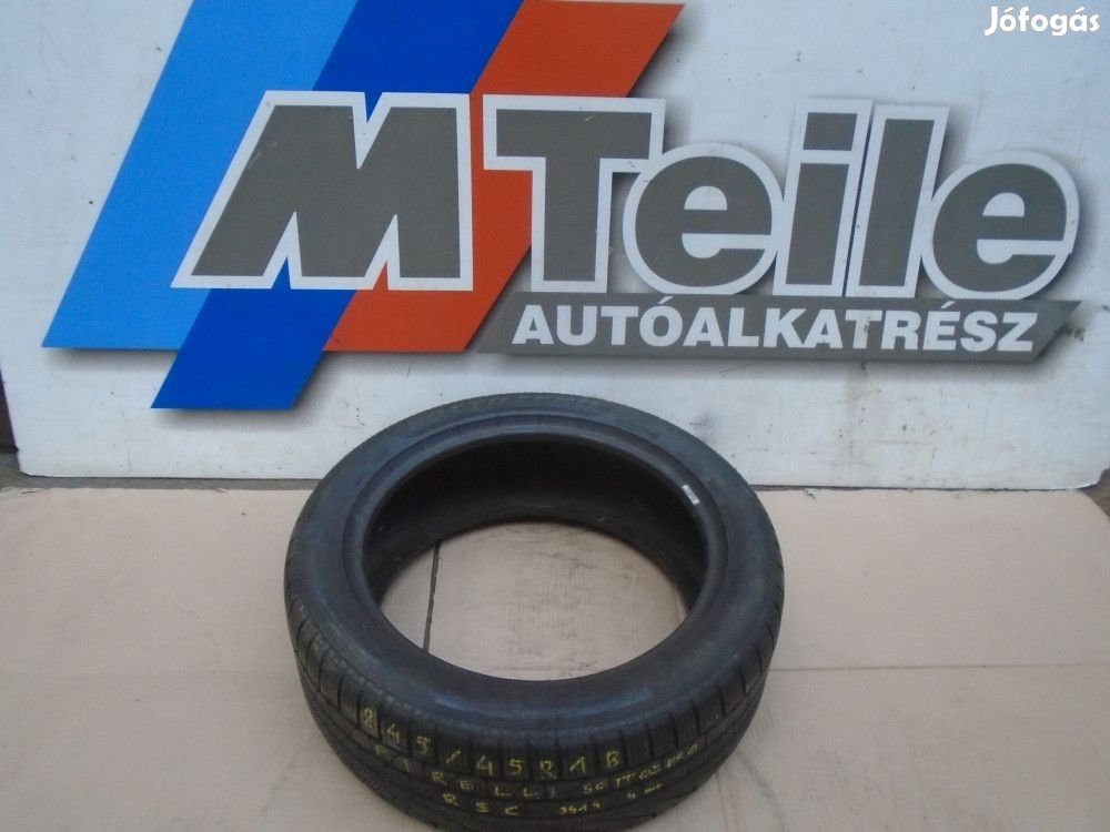 [GYÁRI HASZNÁLT] PIRELLI SOTTOZERO | RSC | DOT 3414 | 4mm | 245/45R18